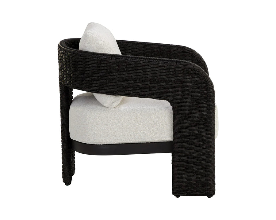 Pylos Lounge Chair - Black