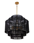 Alyssa Chandelier - Black Jute