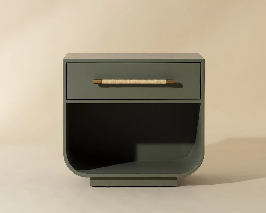 Tarrant Nightstand-Sage Green