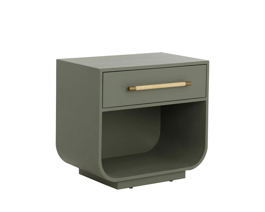 Tarrant Nightstand-Sage Green