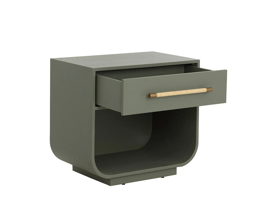 Tarrant Nightstand-Sage Green