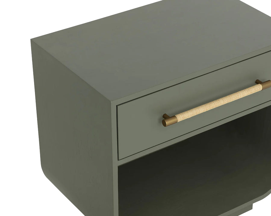 Tarrant Nightstand-Sage Green