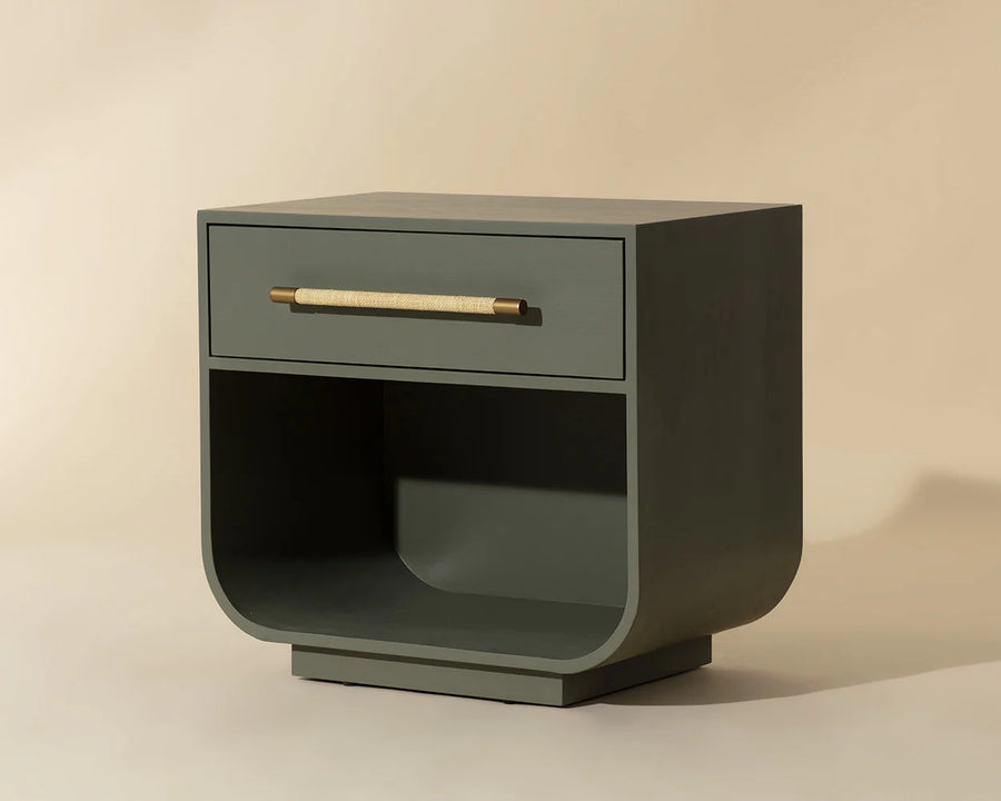 Tarrant Nightstand-Sage Green