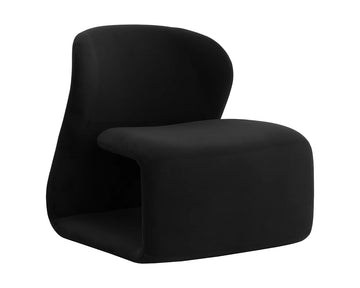 Sophiene Lounge Chair-Abbington Black