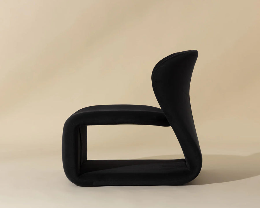 Sophiene Lounge Chair-Abbington Black