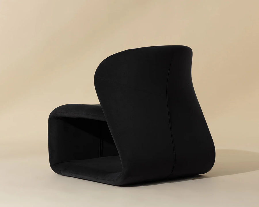 Sophiene Lounge Chair-Abbington Black