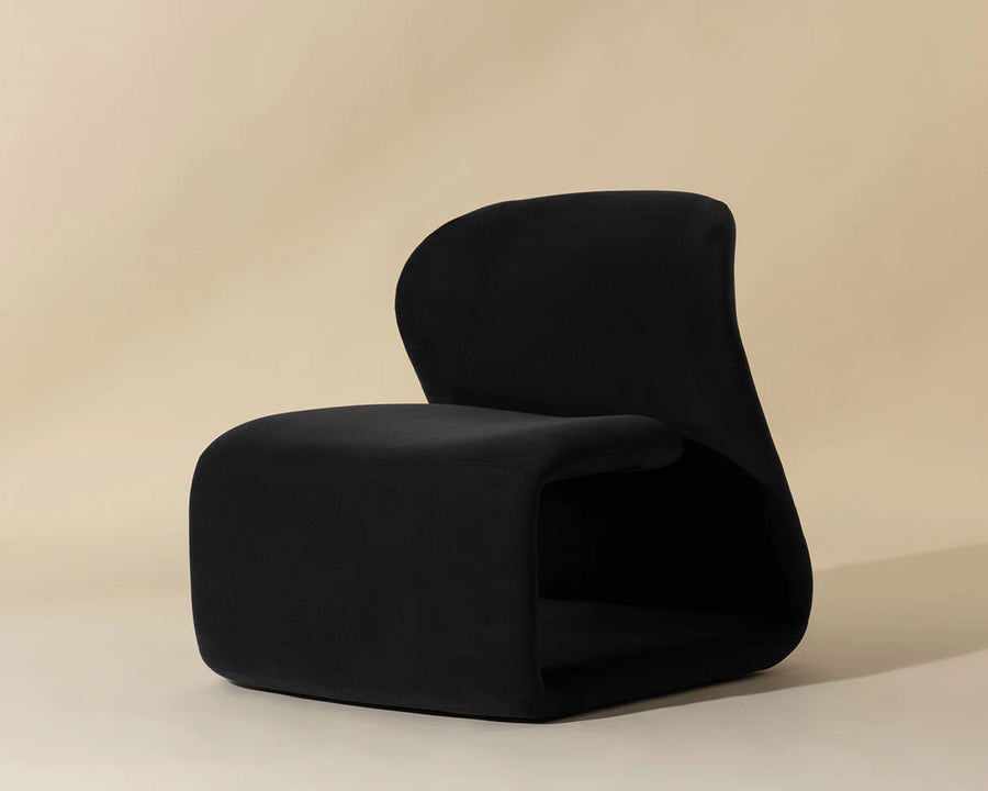 Sophiene Lounge Chair-Abbington Black