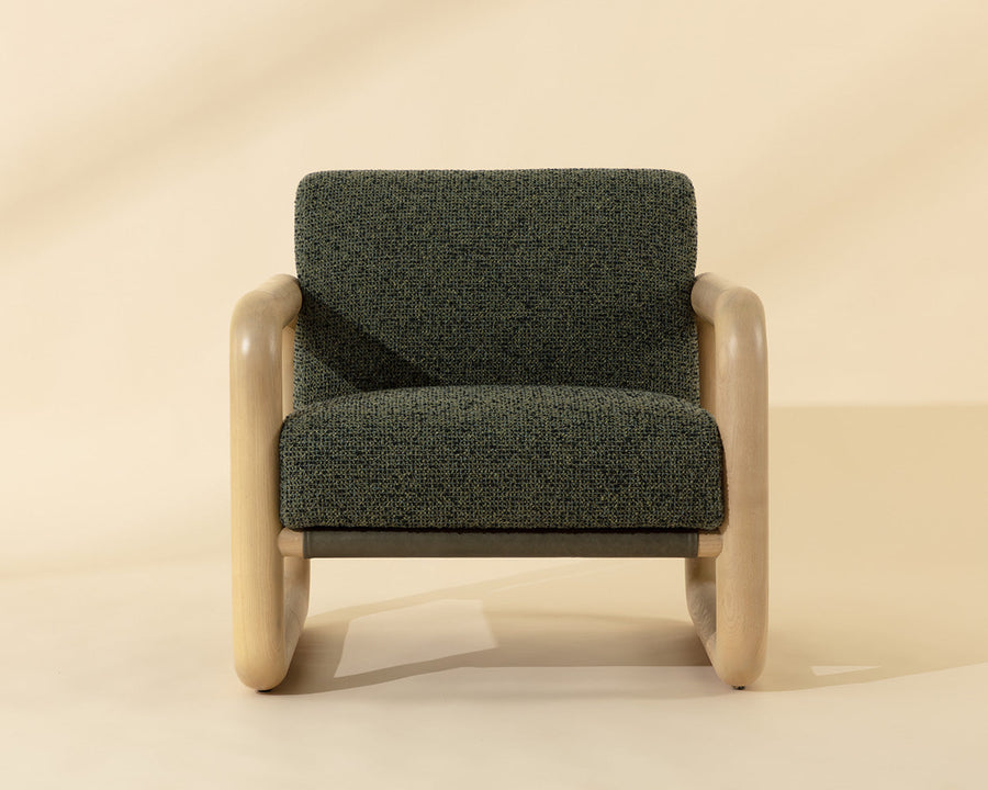 Nubo Lounge Chair-Noah Meadow / Ludlow Dark Olive