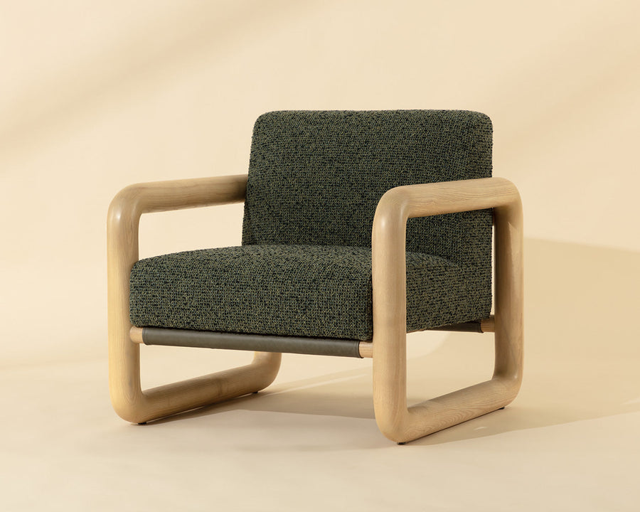 Nubo Lounge Chair-Noah Meadow / Ludlow Dark Olive