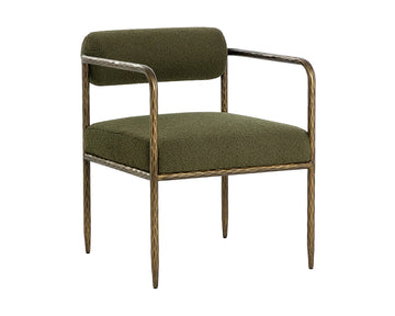 Ajani Dining Armchair-Copenhagen Olive