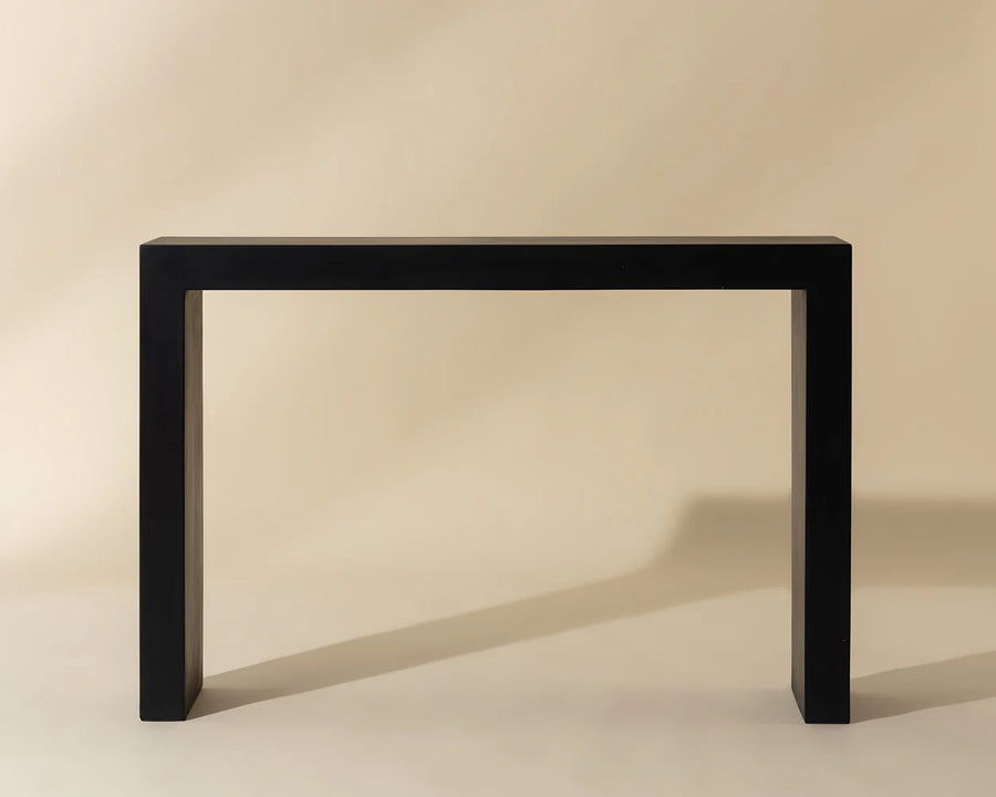 Axle Console Table-Black