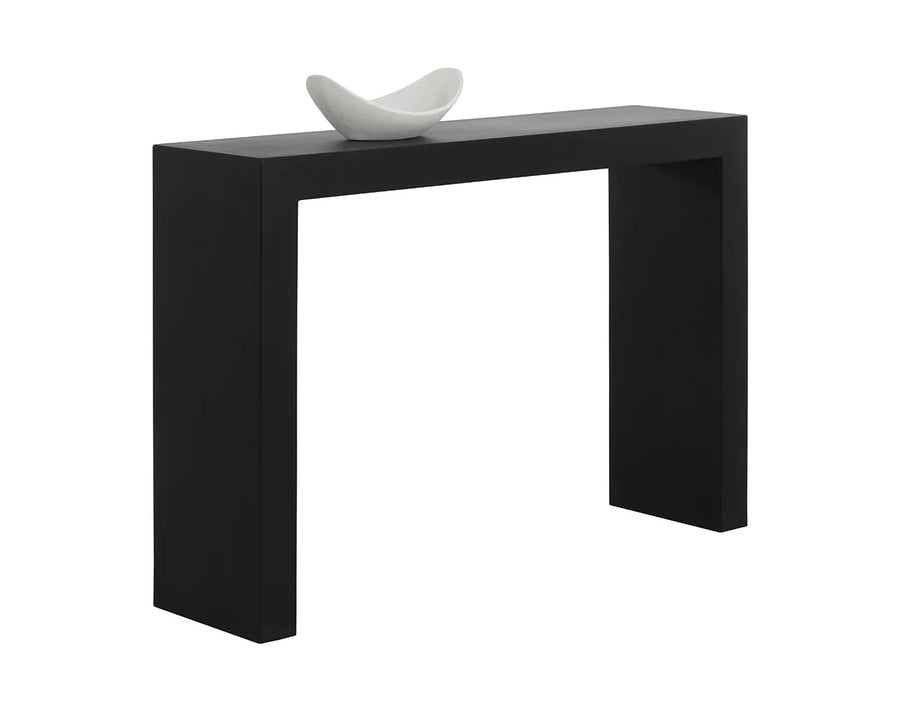 Axle Console Table-Black