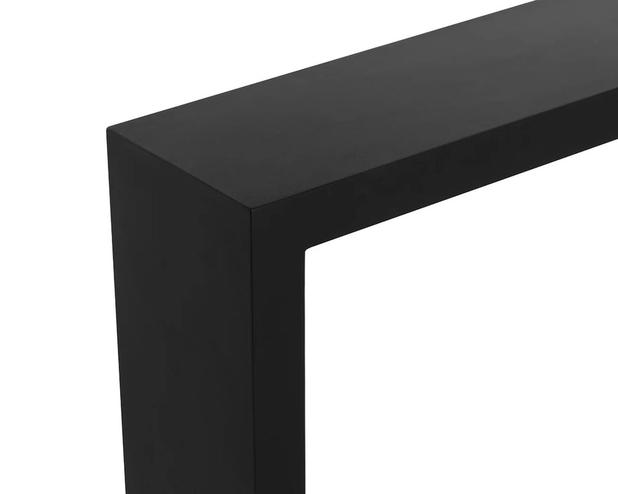 Axle Console Table-Black