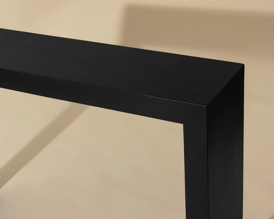 Axle Console Table-Black