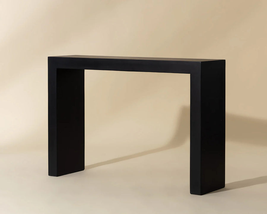 Axle Console Table-Black