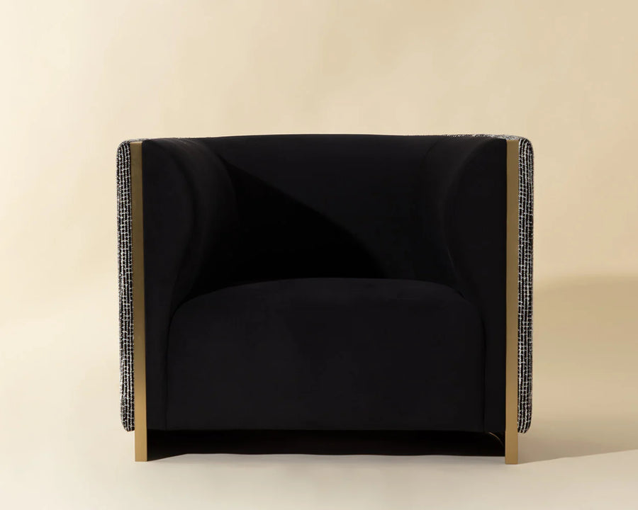 Larron Armchair-Abbington Black/Hobbes Night