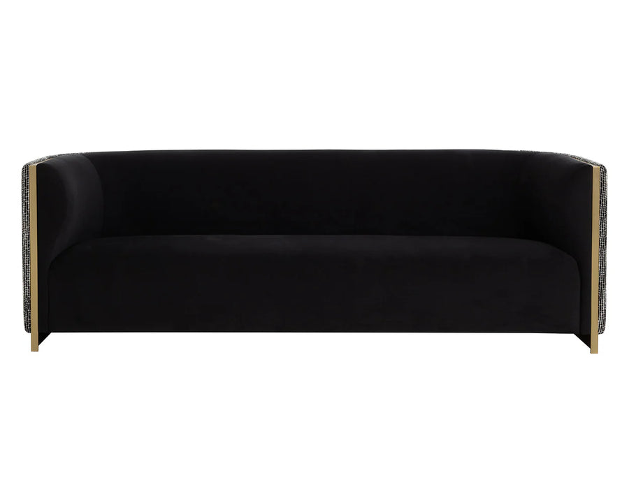 Larron Sofa-Abbington Black / Hobbes Night