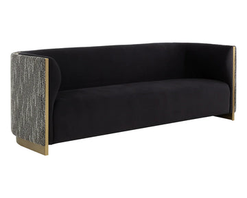 Larron Sofa-Abbington Black / Hobbes Night