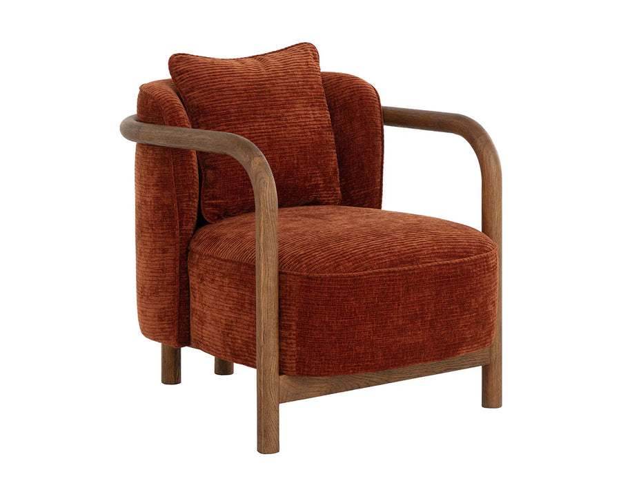 Beatrice Lounge Chair-Opera Spice