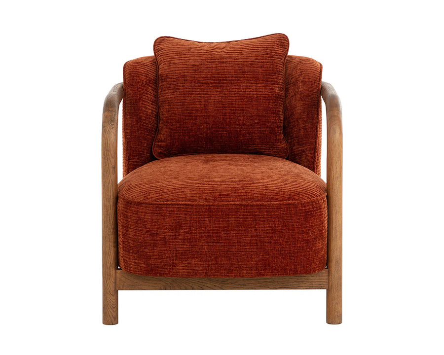 Beatrice Lounge Chair-Opera Spice