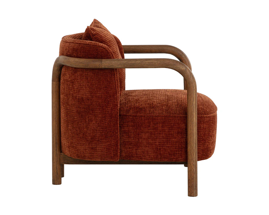 Beatrice Lounge Chair-Opera Spice