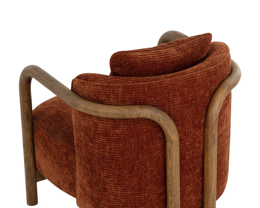 Beatrice Lounge Chair-Opera Spice