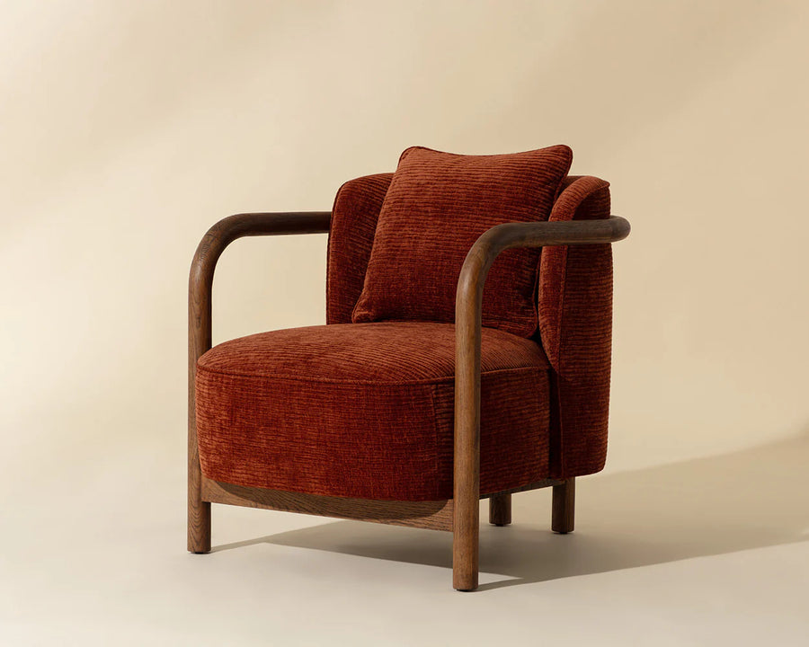 Beatrice Lounge Chair-Opera Spice