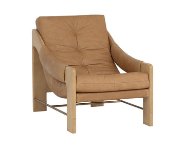 Rafferty Lounge Chair - Rustic Oak