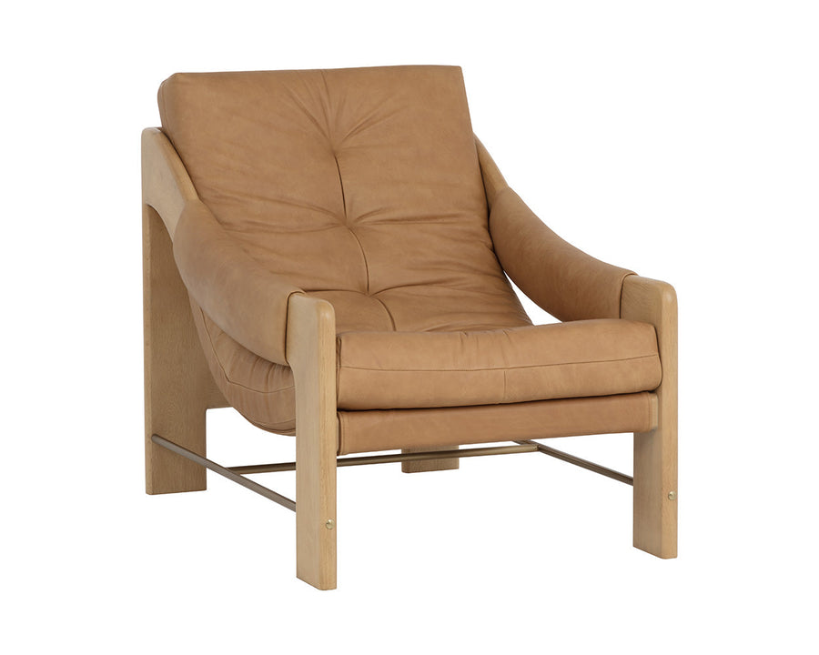 Rafferty Lounge Chair - Rustic Oak