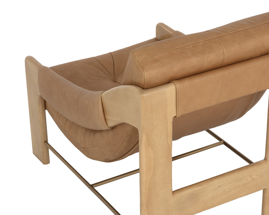 Rafferty Lounge Chair - Rustic Oak