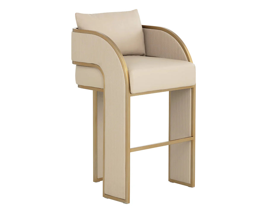 Baz Barstool-Napa Beige