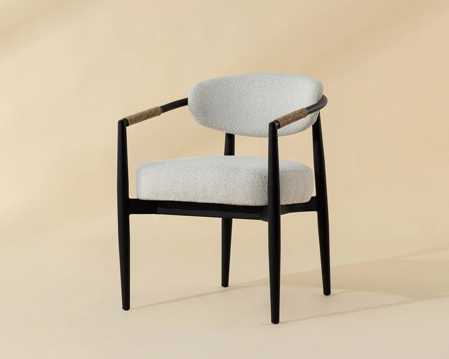 Marita Dining Armchair - Black