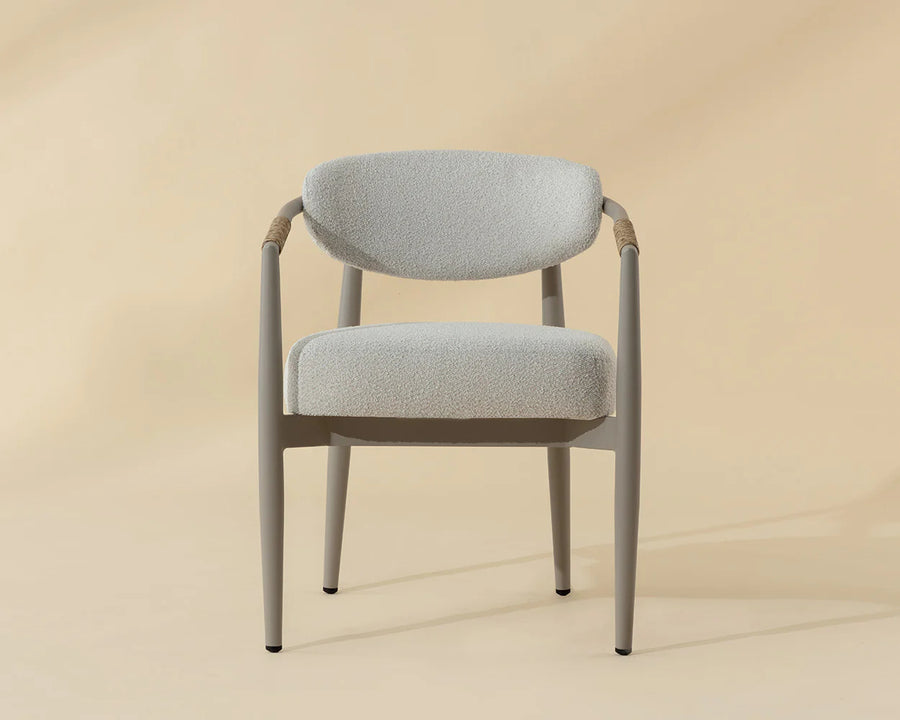 Marita Dining Armchair - Greige