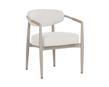 Marita Dining Armchair - Greige