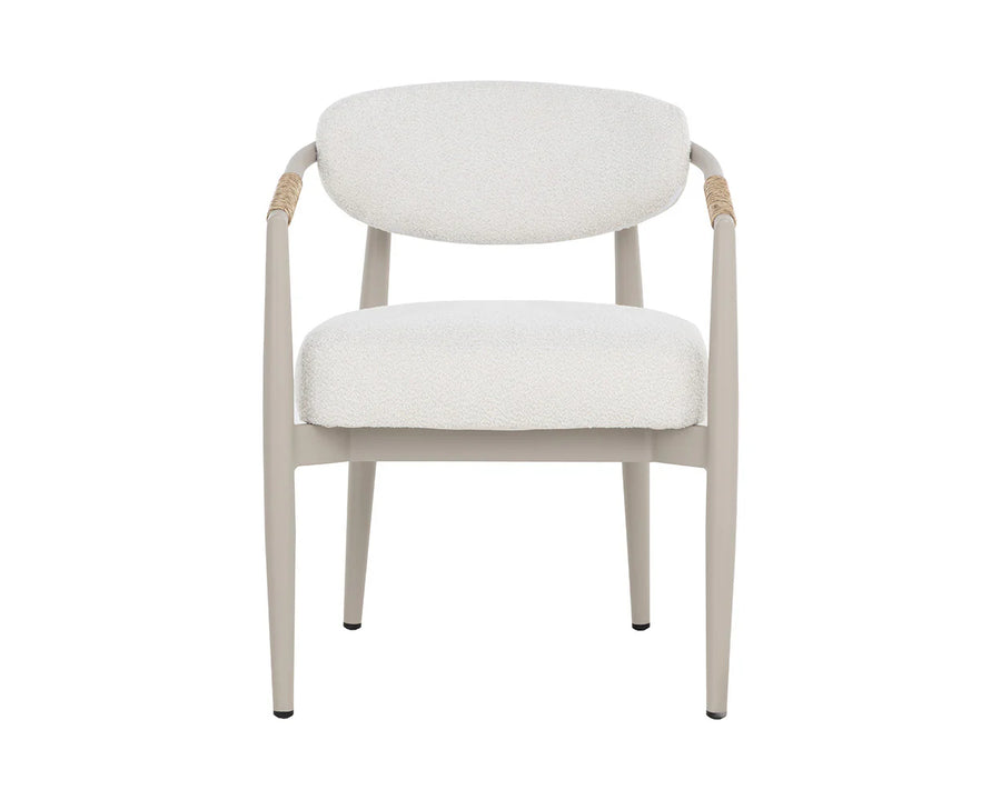 Marita Dining Armchair - Greige