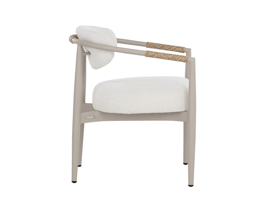 Marita Dining Armchair - Greige