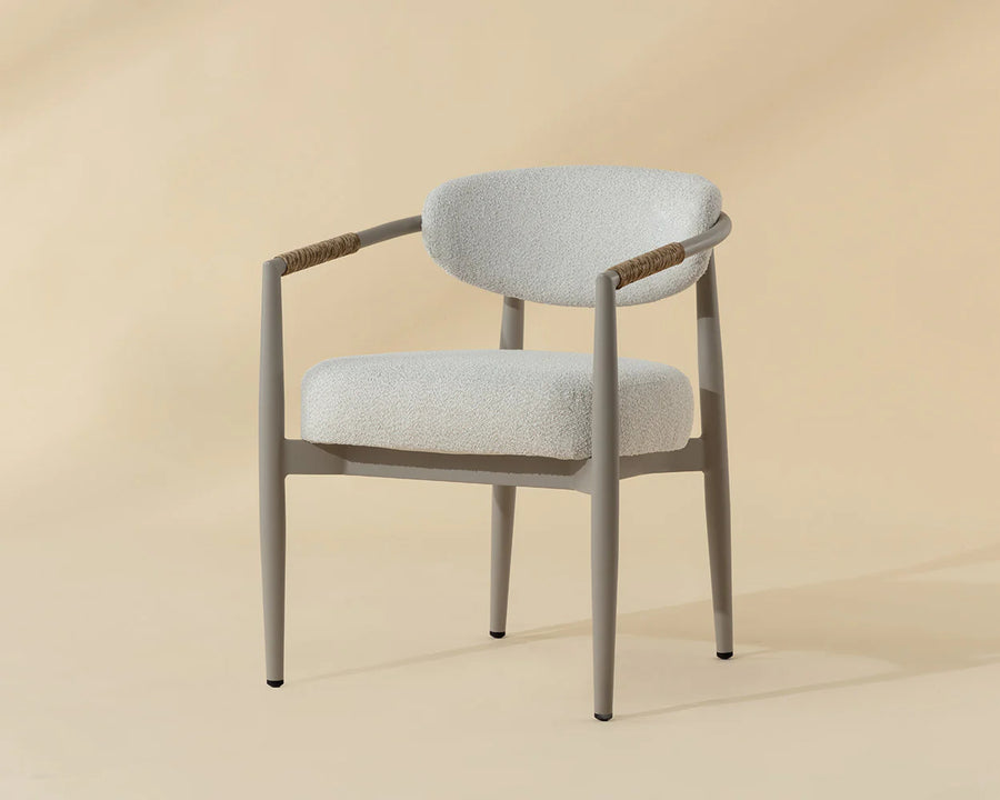 Marita Dining Armchair - Greige