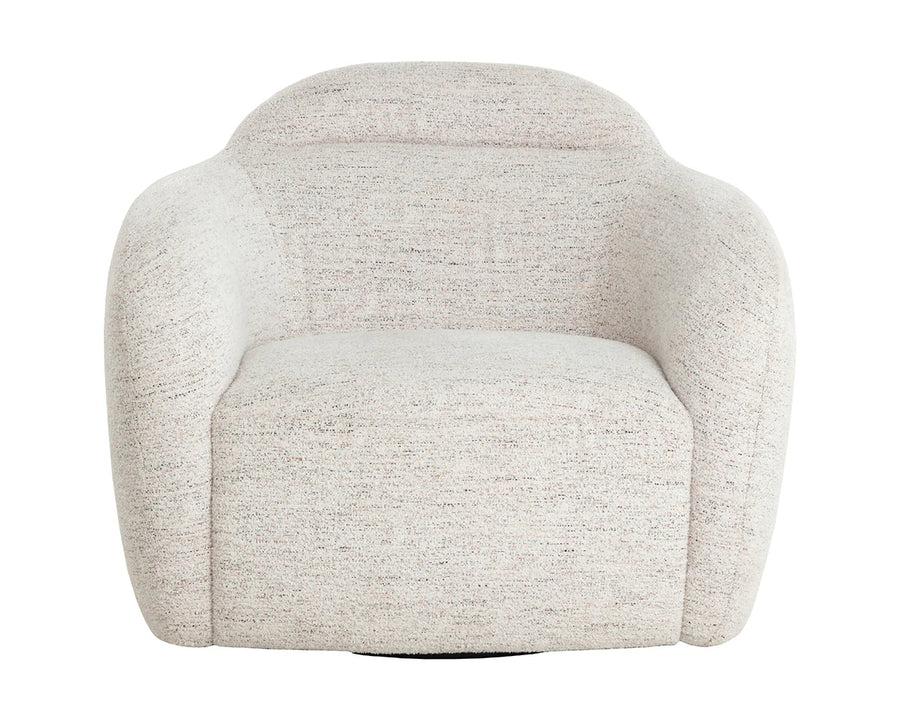 Ismo Swivel Lounge Chair-Hailey Moon