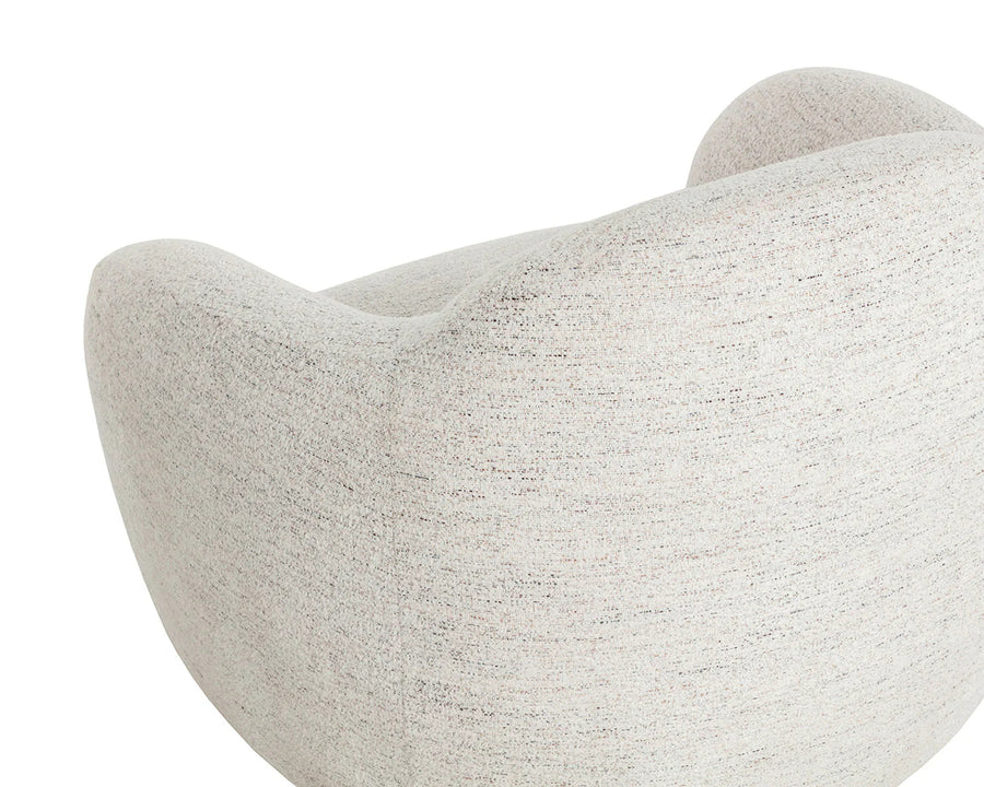 Ismo Swivel Lounge Chair-Hailey Moon