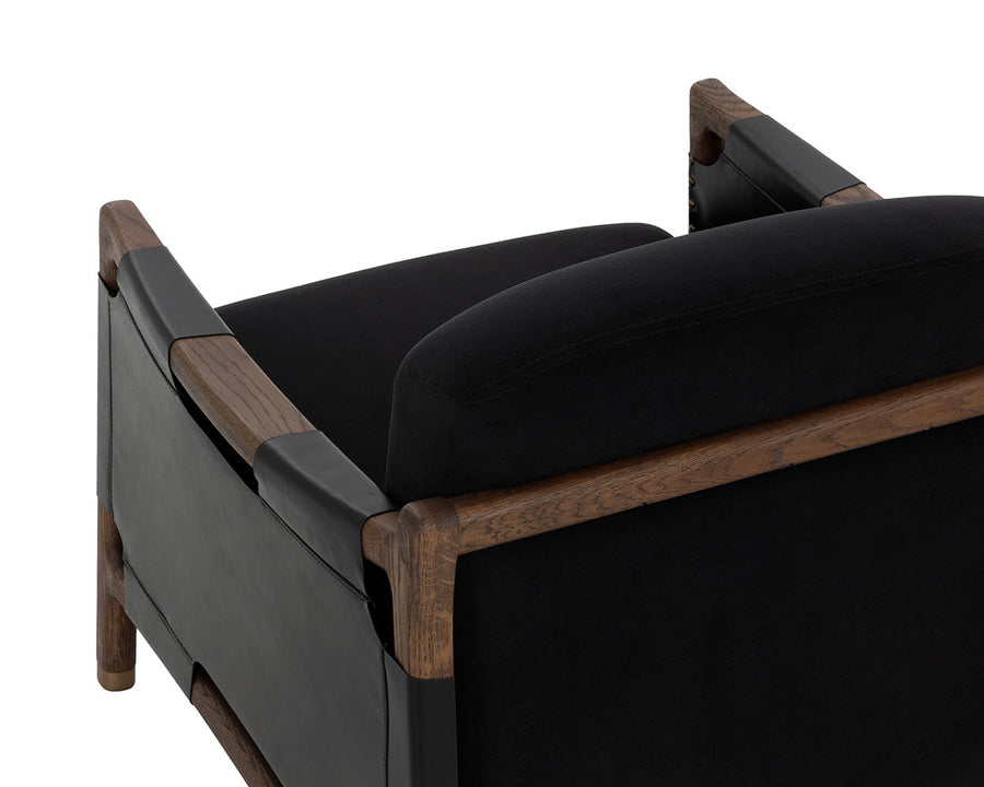Calloway Lounge Chair - Antique Brown