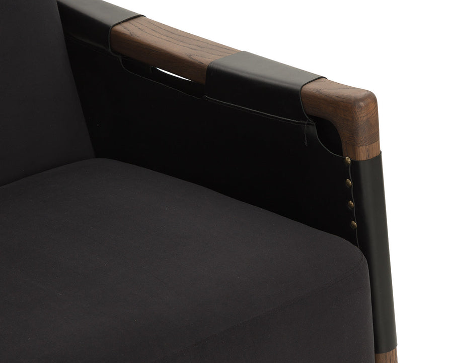 Calloway Lounge Chair - Antique Brown