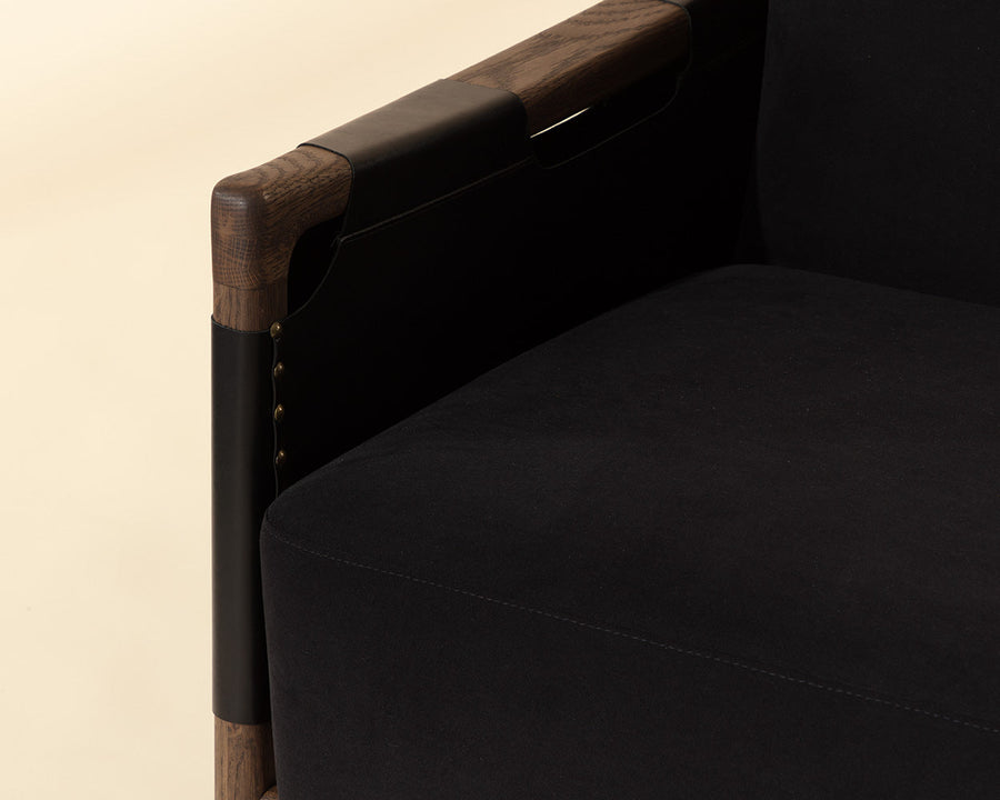 Calloway Lounge Chair - Antique Brown
