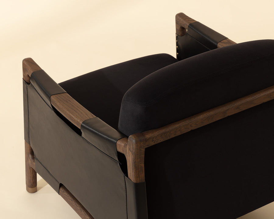 Calloway Lounge Chair - Antique Brown