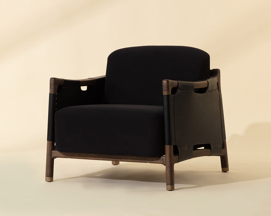 Calloway Lounge Chair - Antique Brown