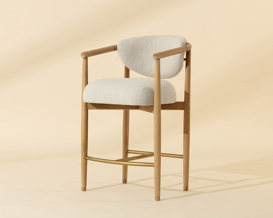 Sigrid Counter Stool - Light Oak