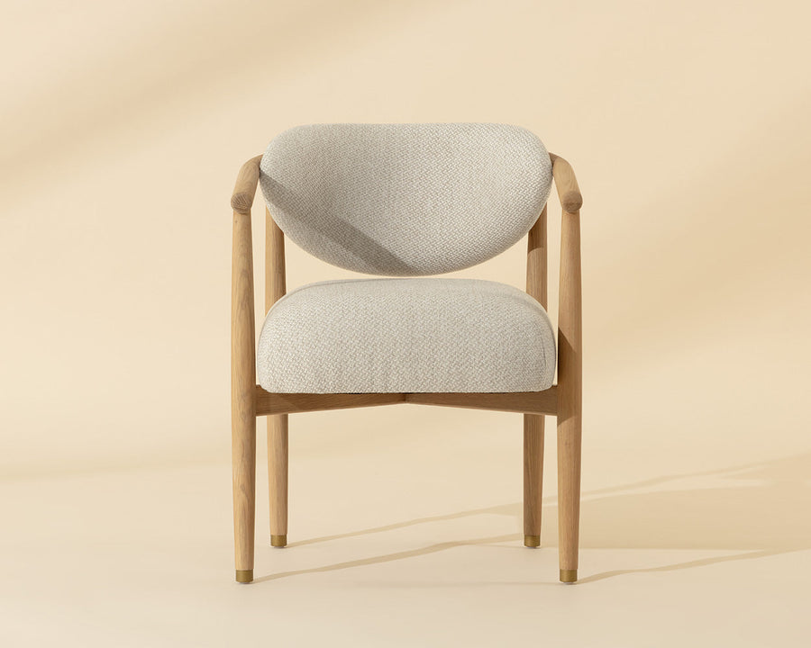 Sigrid Dining Armchair - Light Oak