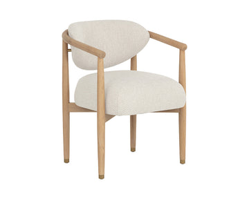Sigrid Dining Armchair - Light Oak