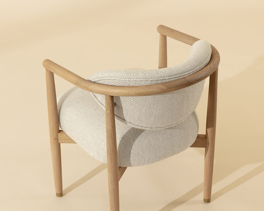 Sigrid Dining Armchair - Light Oak