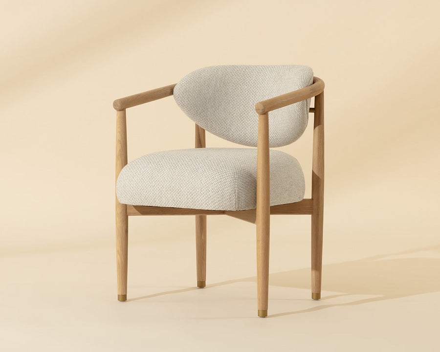 Sigrid Dining Armchair - Light Oak