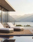 Barcelona Lounger - Grey
